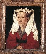 EYCK, Jan van Portrait of Margareta van Eyck sdf oil painting picture wholesale